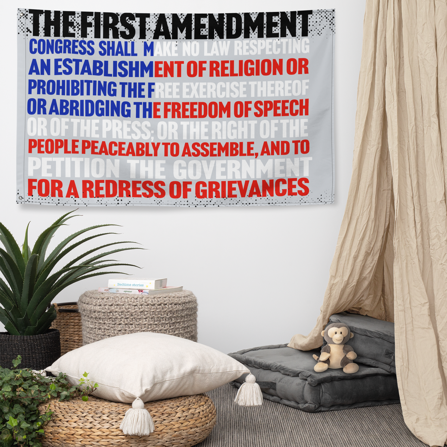 First Amendment Flag- Full Sized Flag 3' x 5'