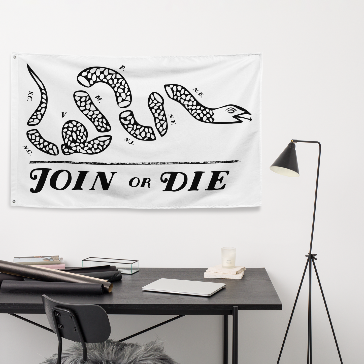 Join Or Die Flag