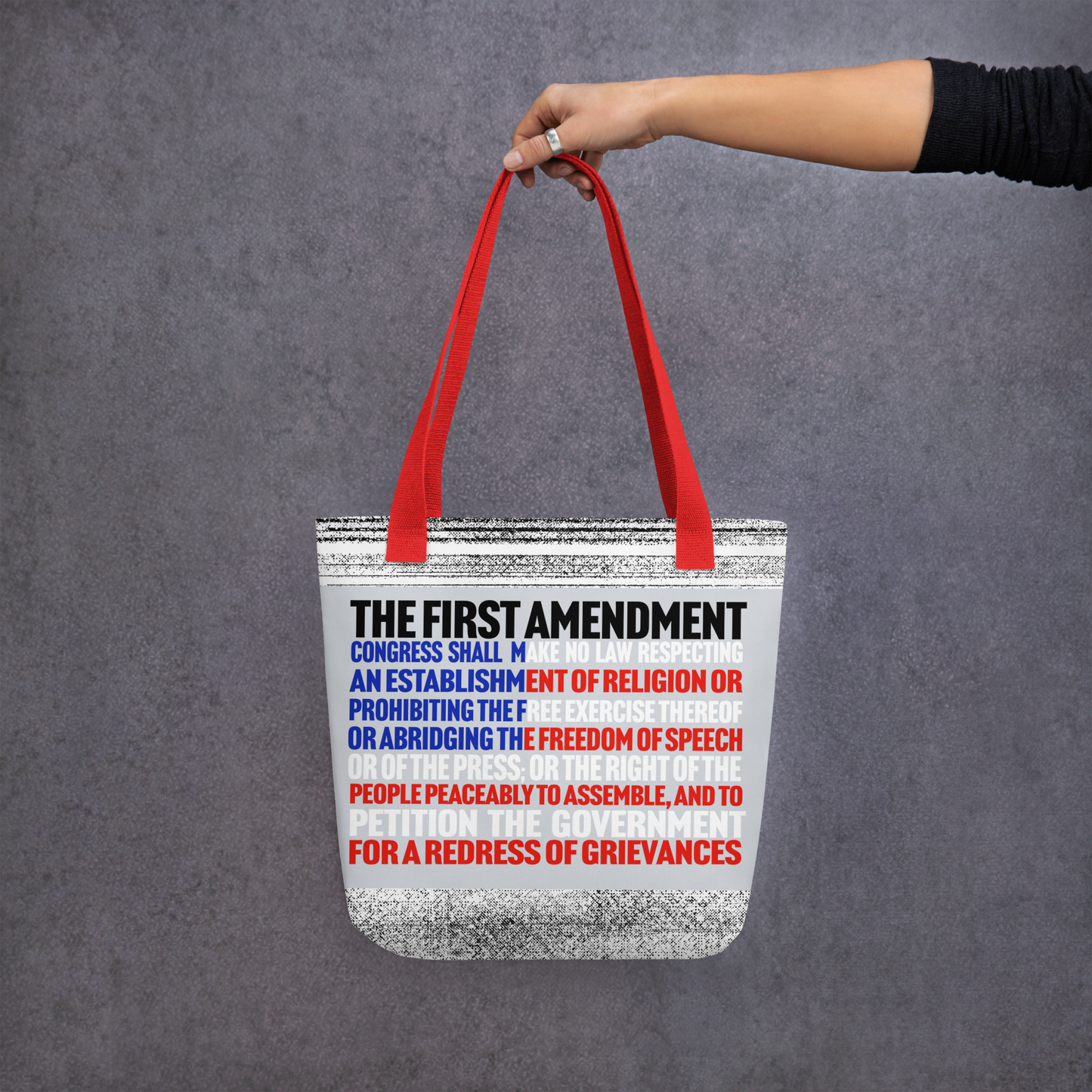 First Amendment Tote Bag