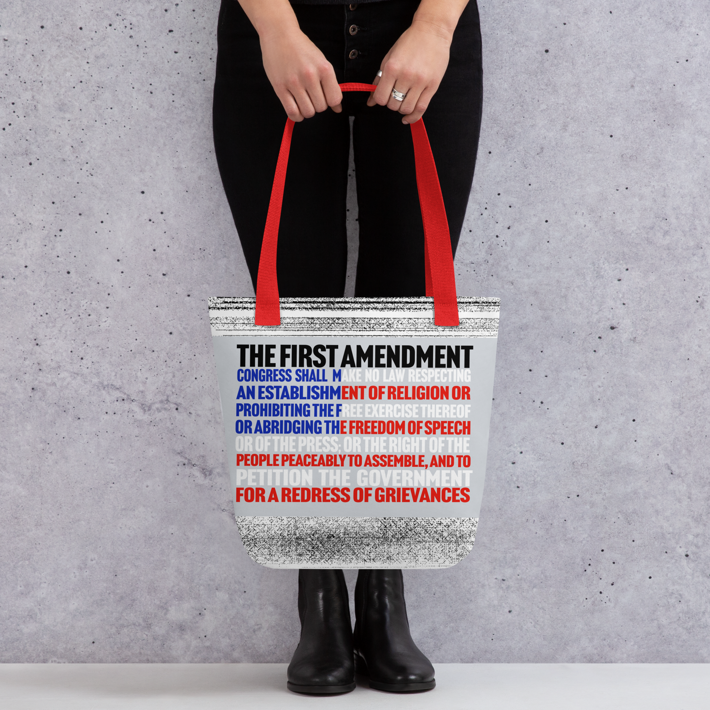 First Amendment Tote Bag