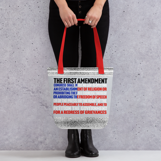 First Amendment Tote Bag