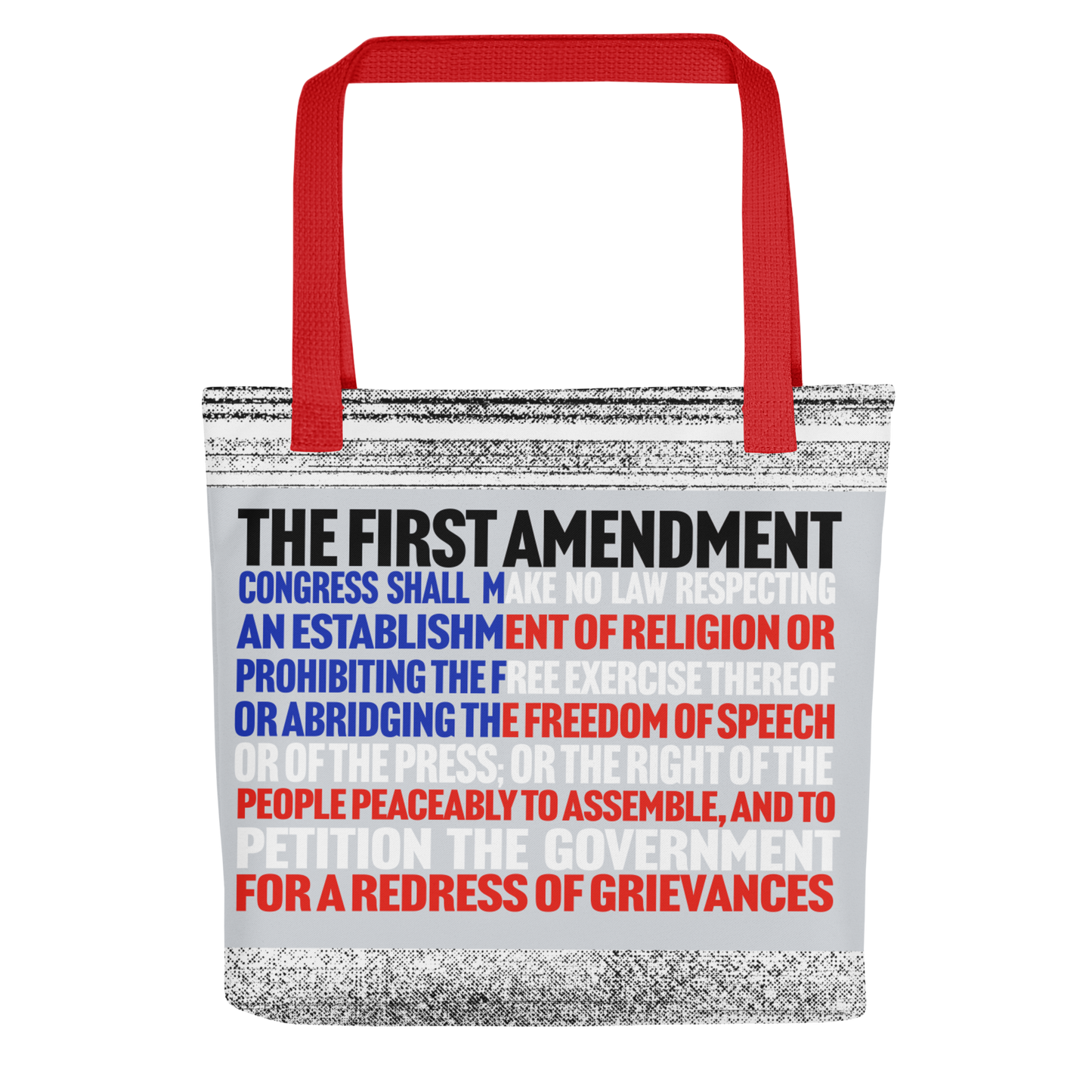First Amendment Tote Bag