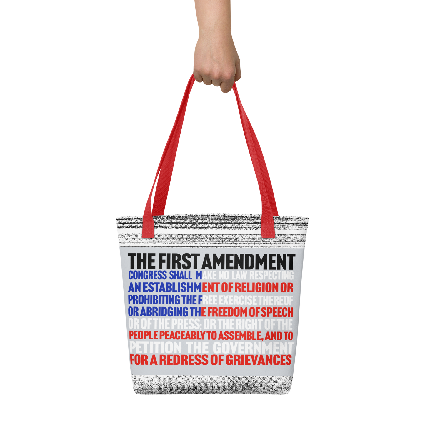 First Amendment Tote Bag