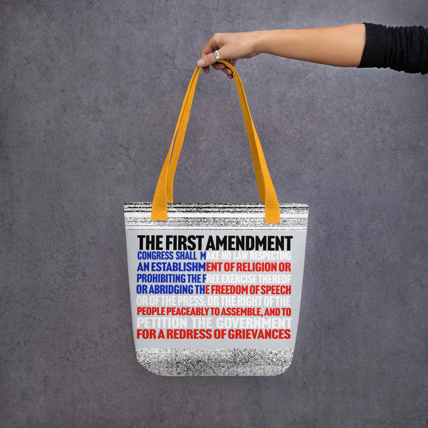First Amendment Tote Bag