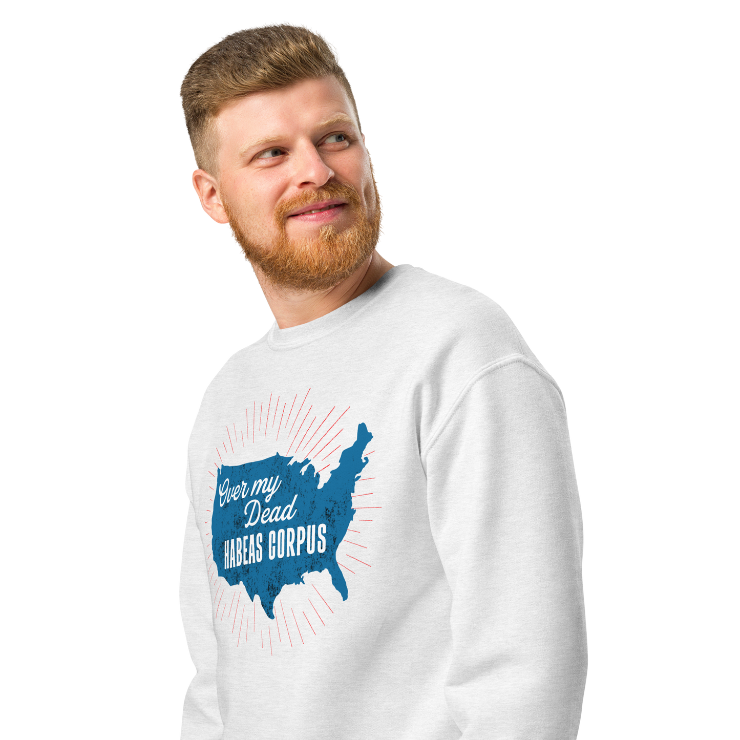 Over My Dead Habeas Corpus Crew-Neck Sweatshirt