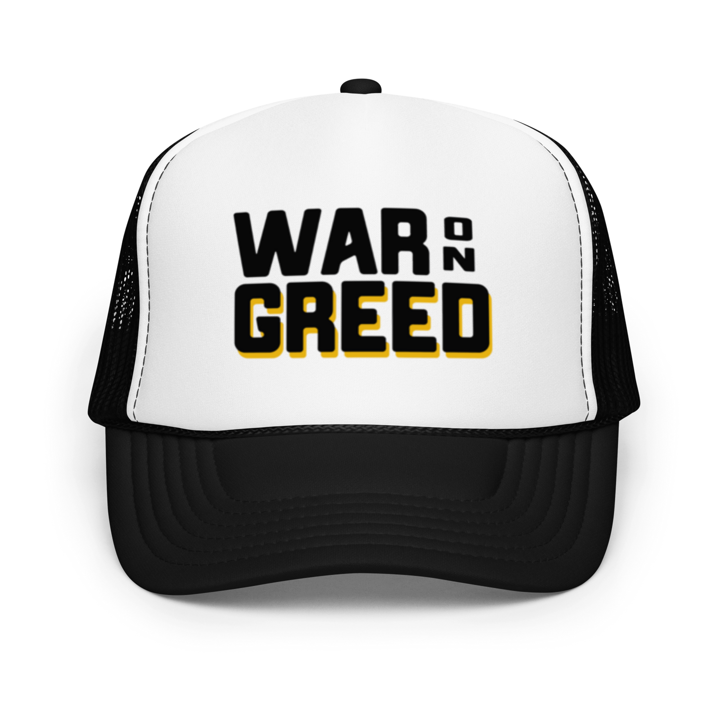 War On Greed Trucker Hat
