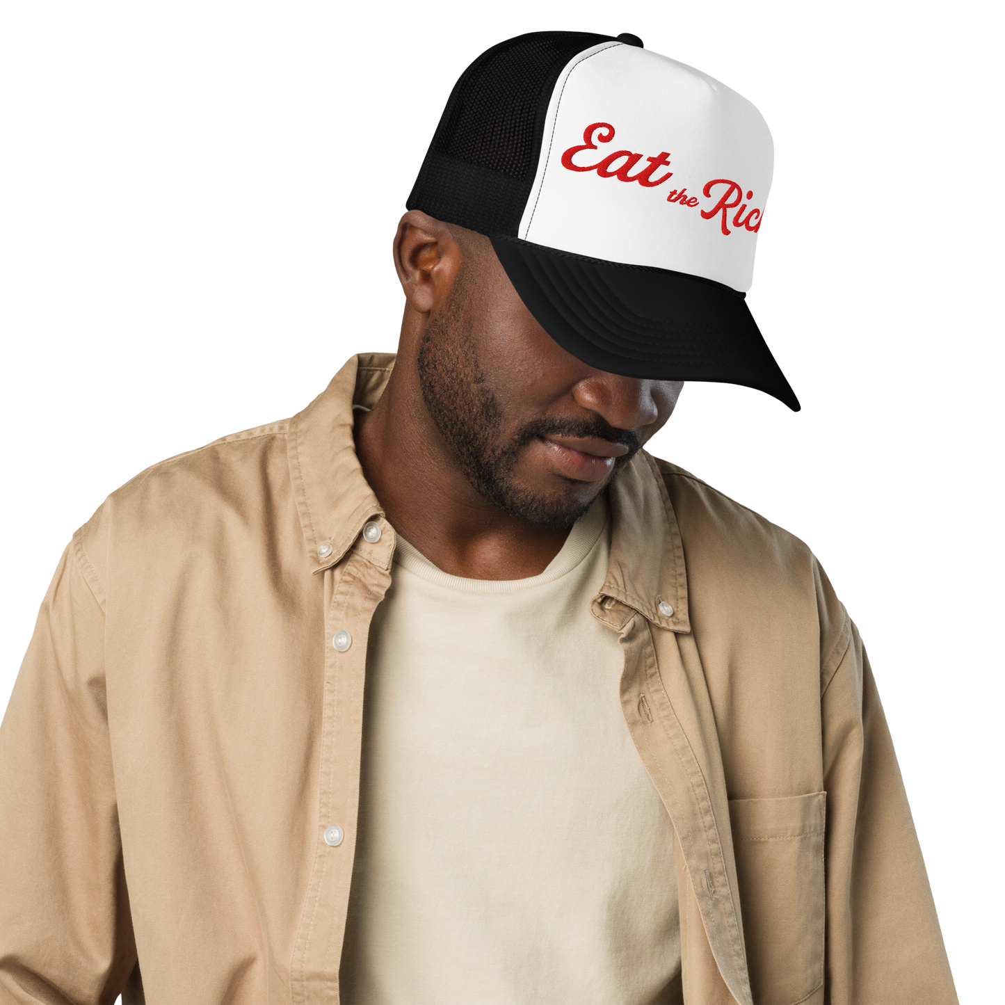 Eat the Rich Foam Trucker Hat