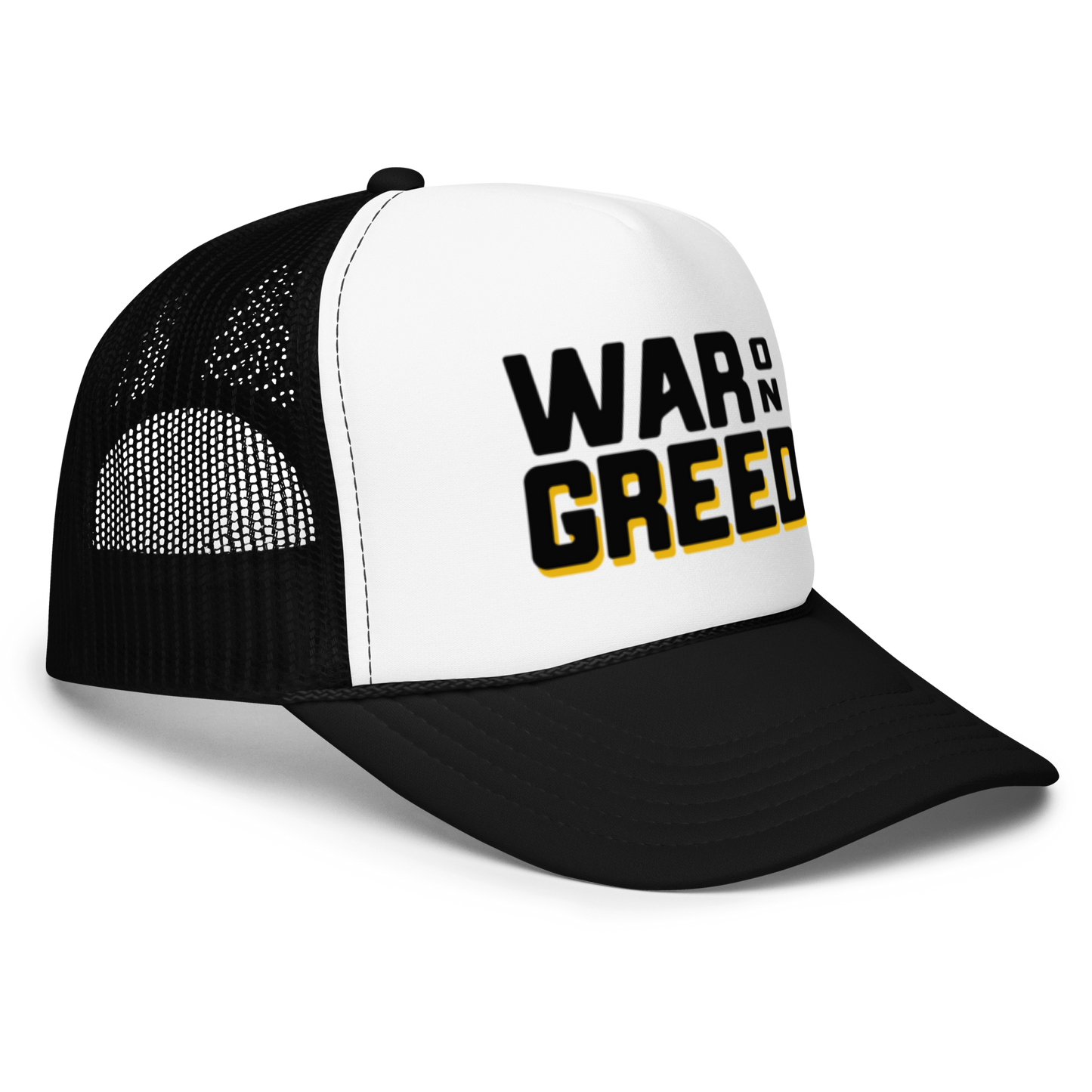 War On Greed Trucker Hat