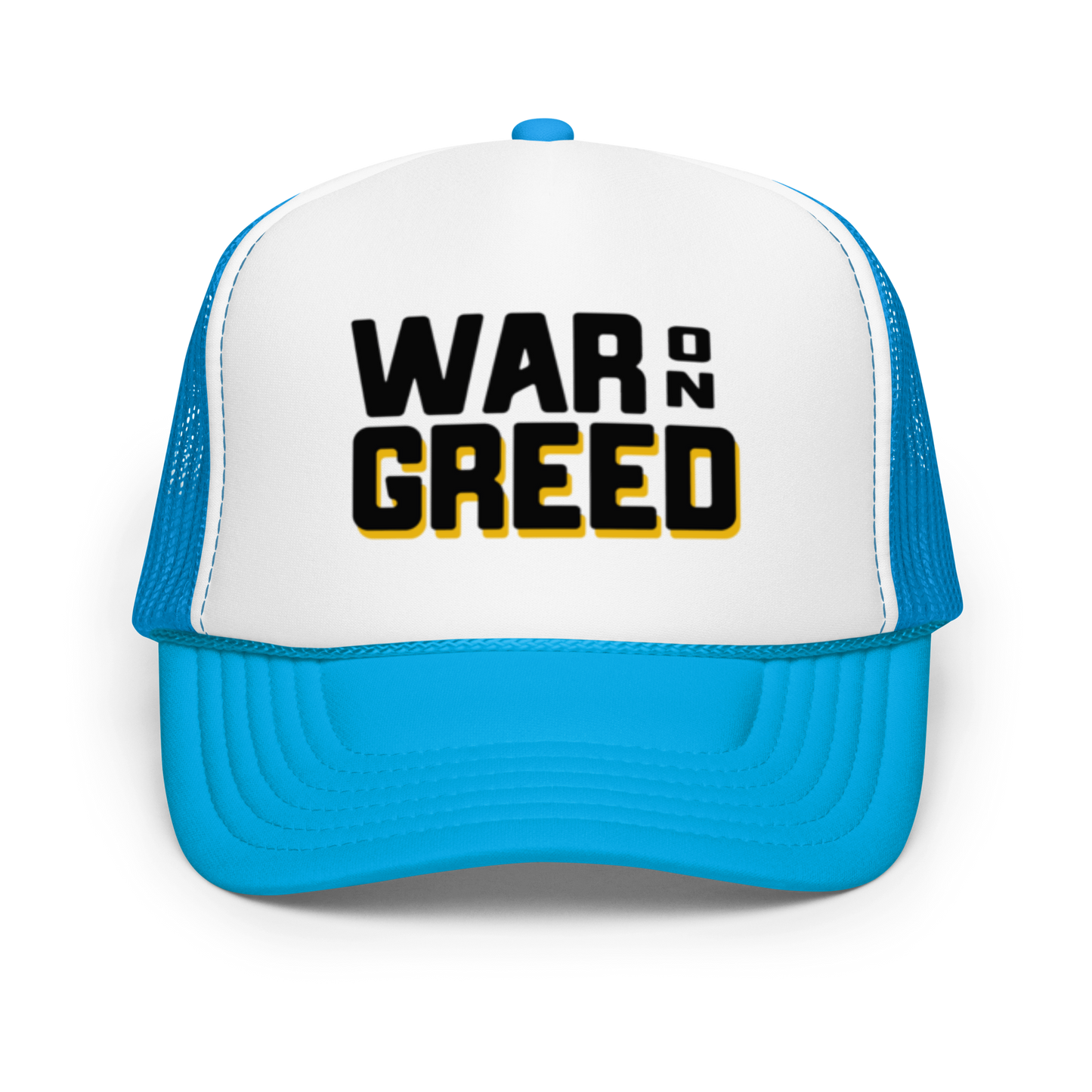 War On Greed Trucker Hat