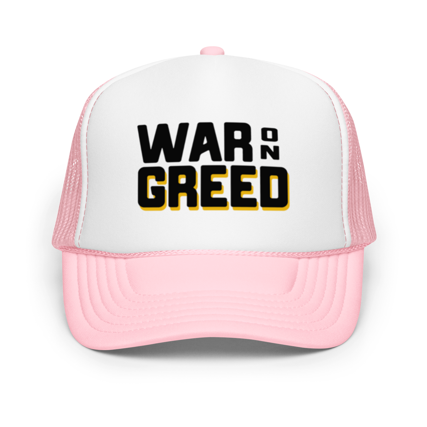 War On Greed Trucker Hat