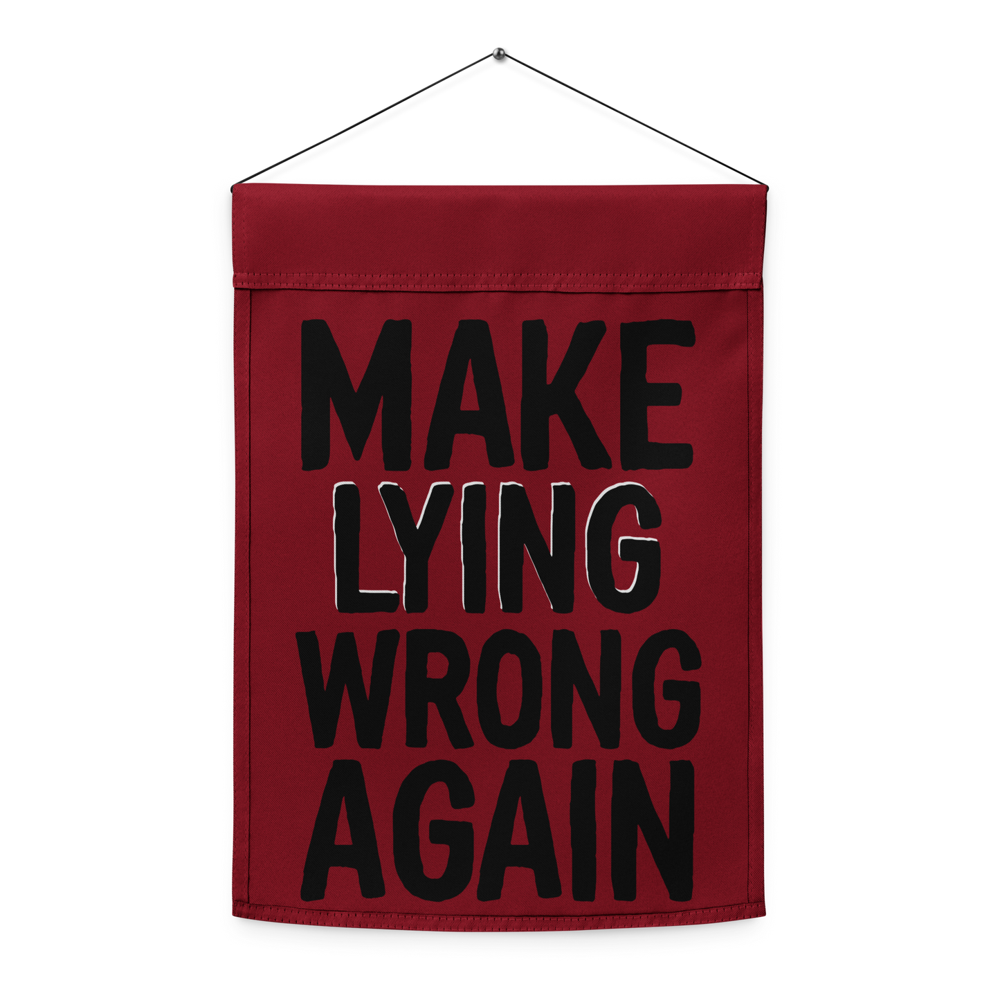Make Lying Wrong Again