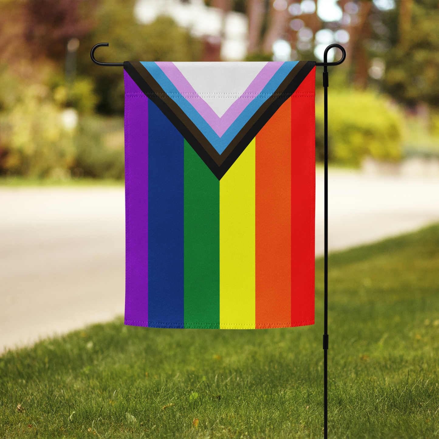 Duo Garden Flag Rainbow