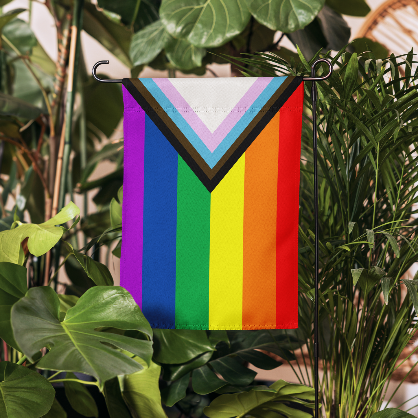 Duo Garden Flag Rainbow