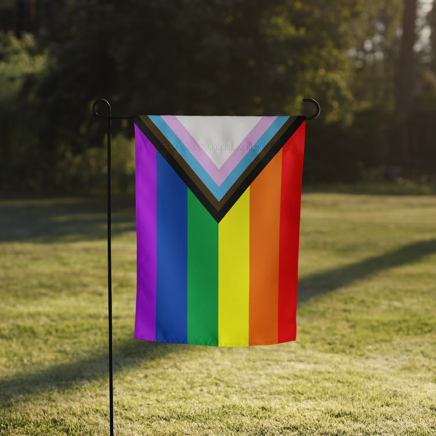 Duo Garden Flag Rainbow