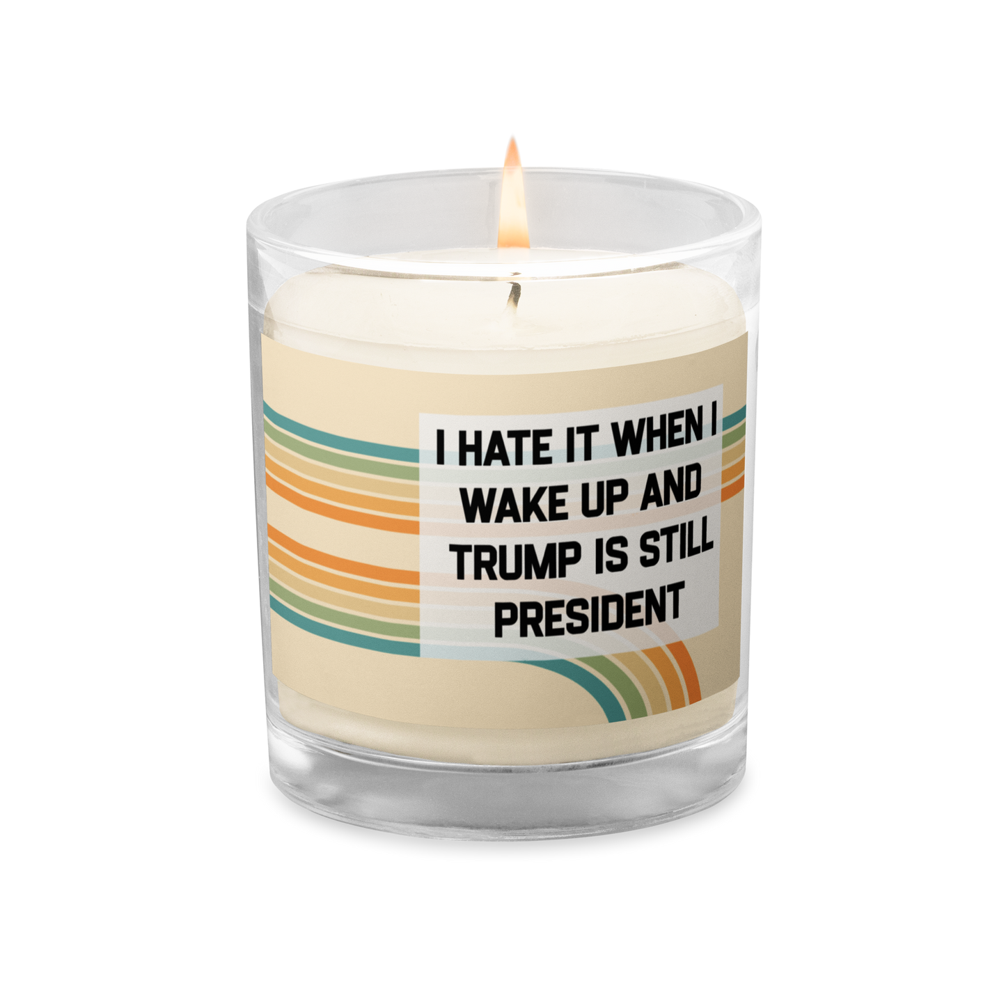I Hate It When I Wake Up Meditation Candle