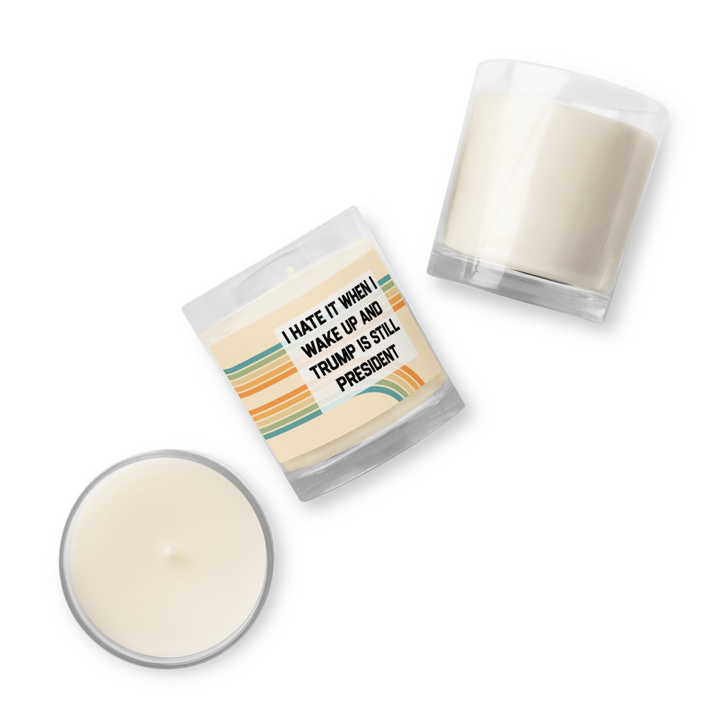 I Hate It When I Wake Up Meditation Candle