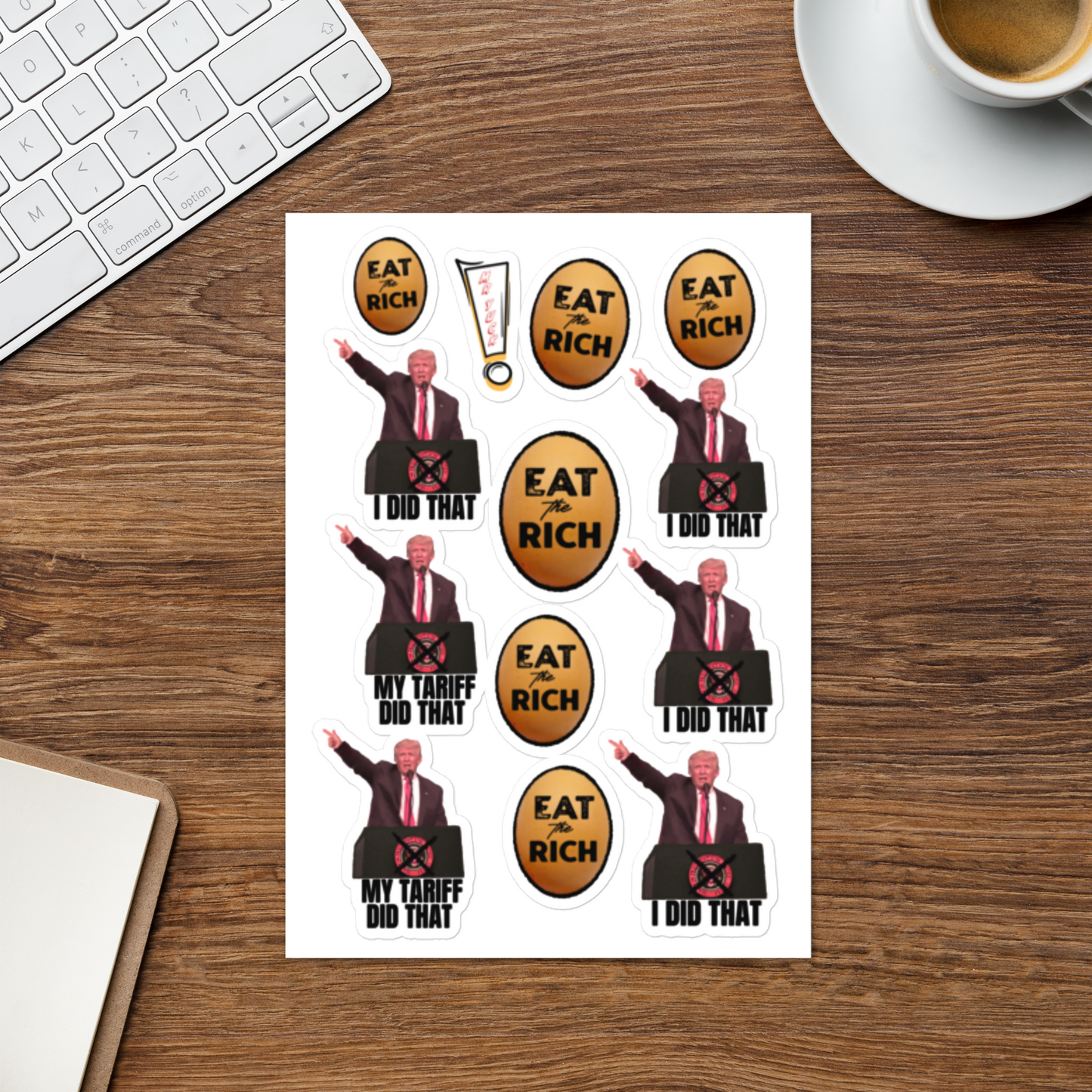 Trump Tariff Sticker Pack