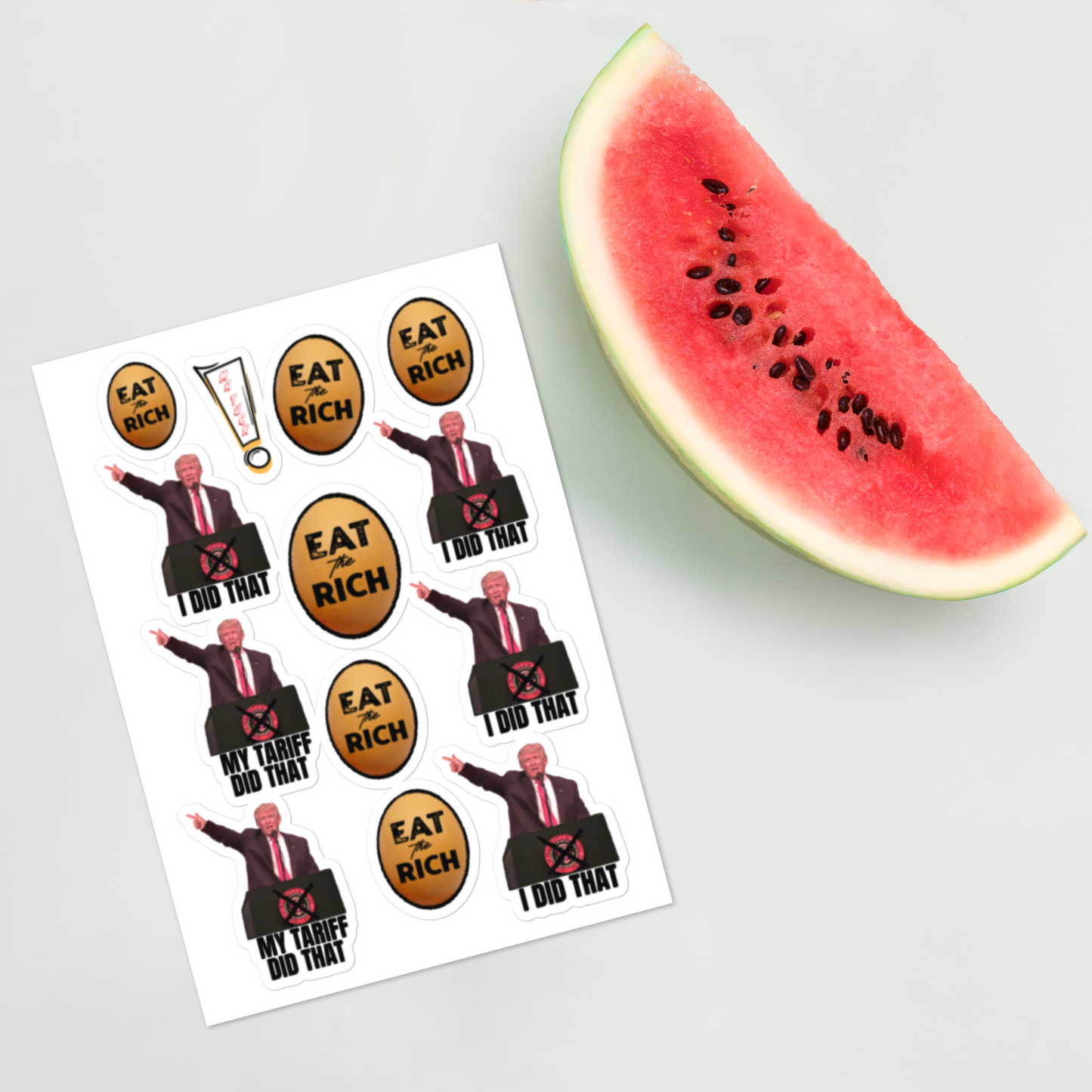 Trump Tariff Sticker Pack