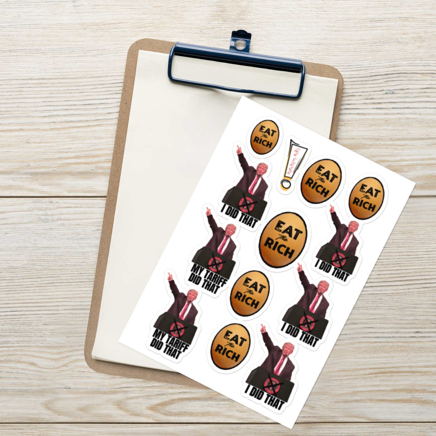 Trump Tariff Sticker Pack