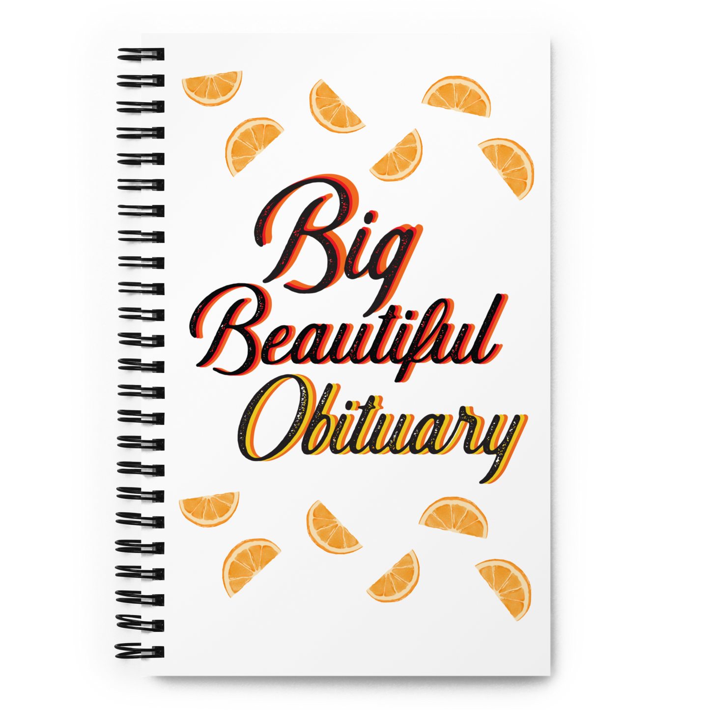 Big Beautiful Obituary Notebook