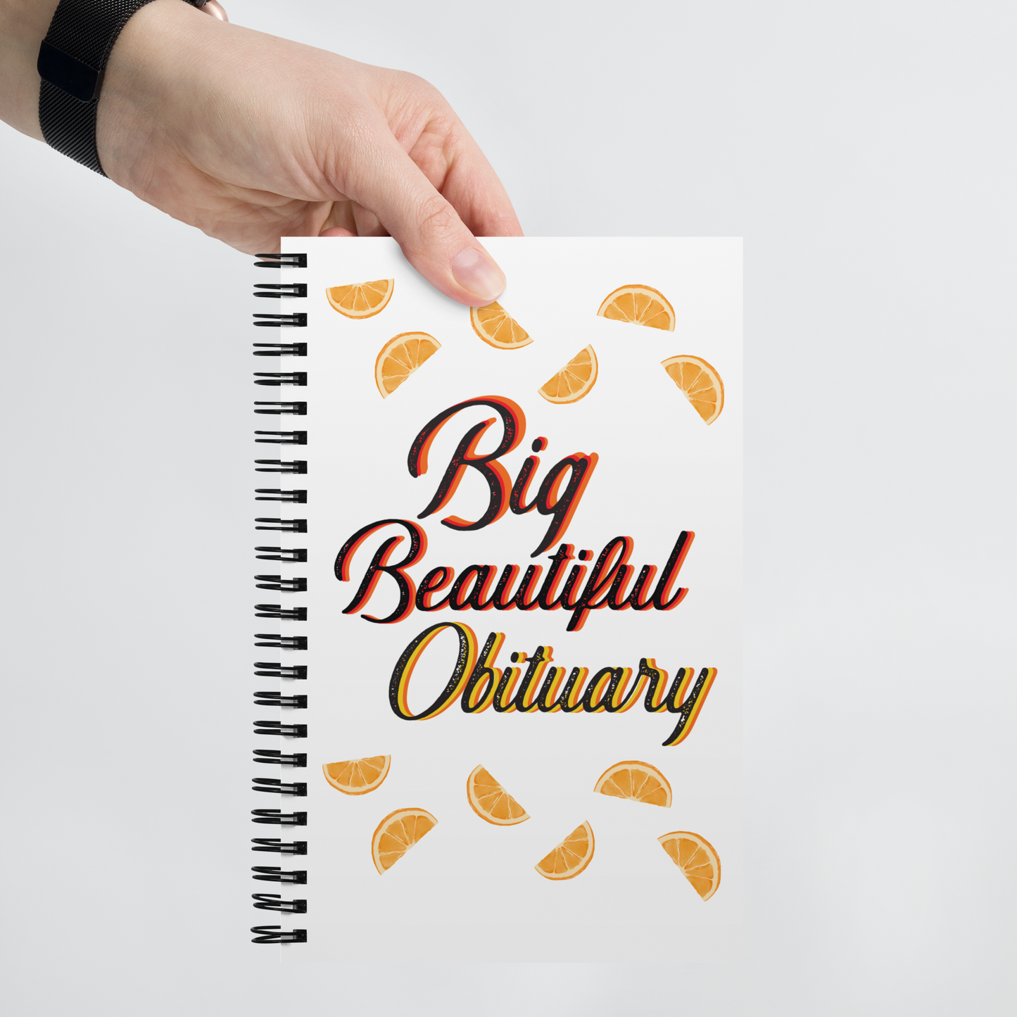 Big Beautiful Obituary Notebook