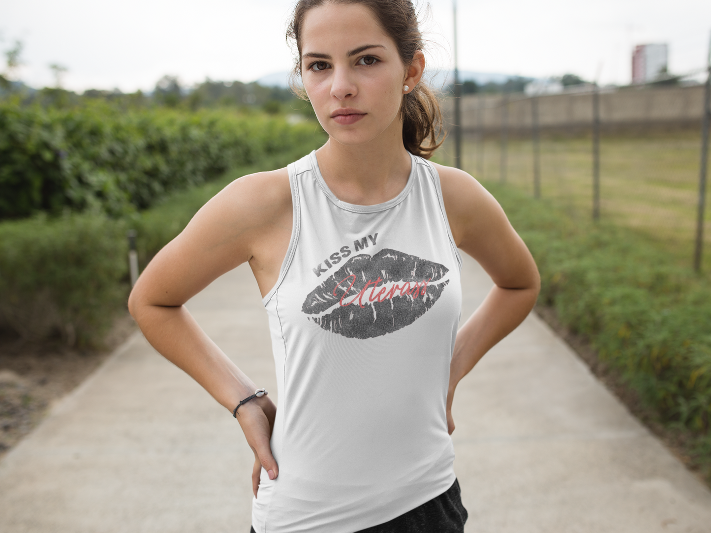 Kiss My UterASS Tank