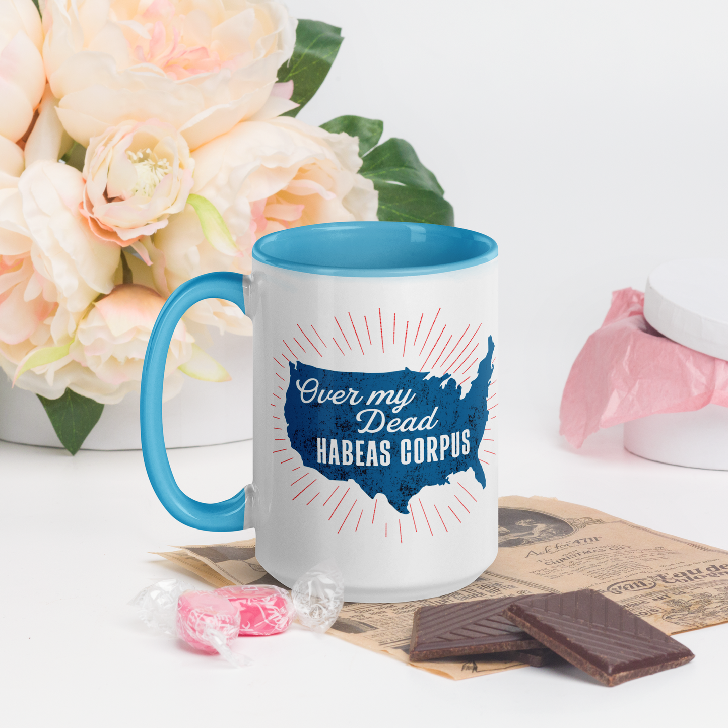 Over My Dead Habeas Corpus 15oz Mug