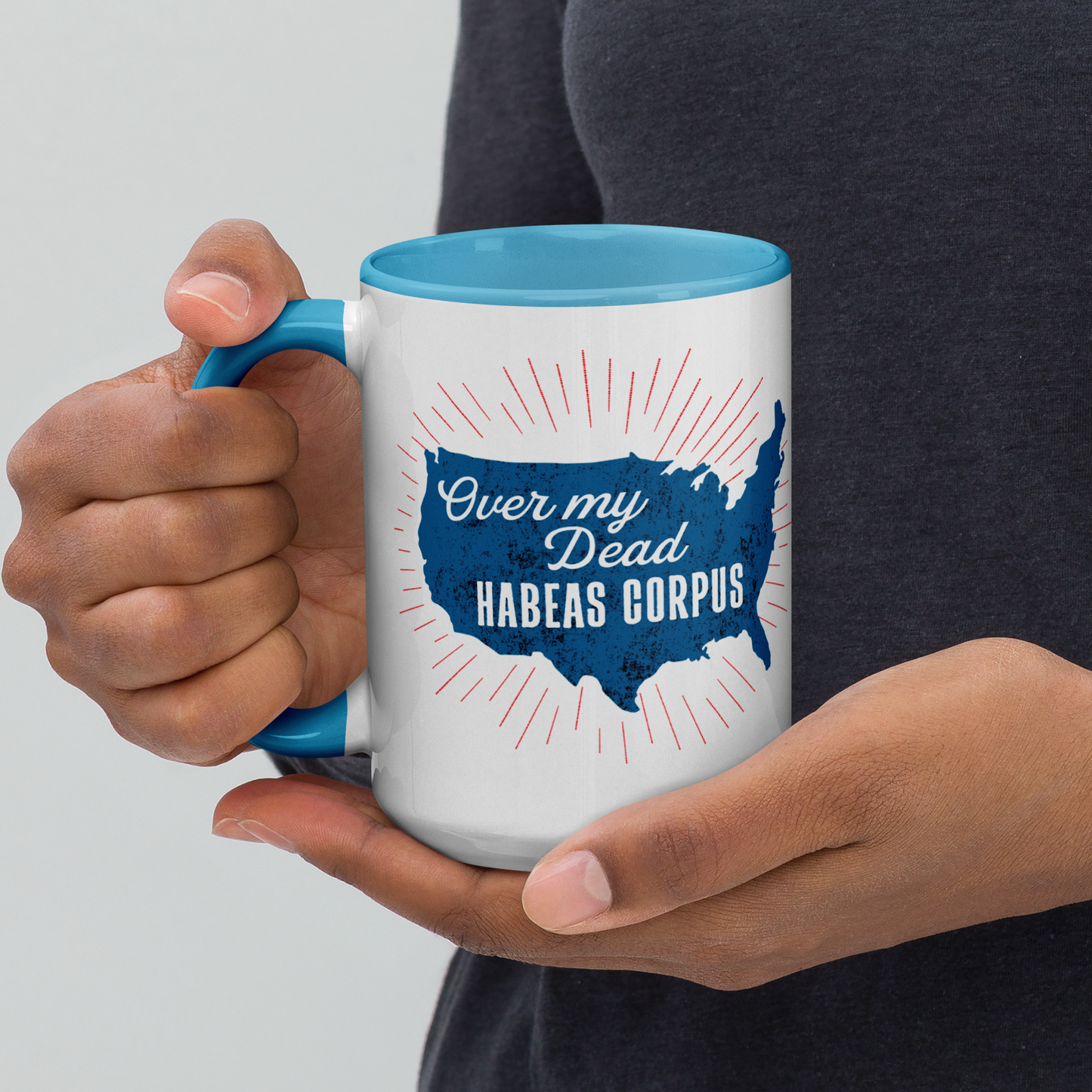Over My Dead Habeas Corpus 15oz Mug
