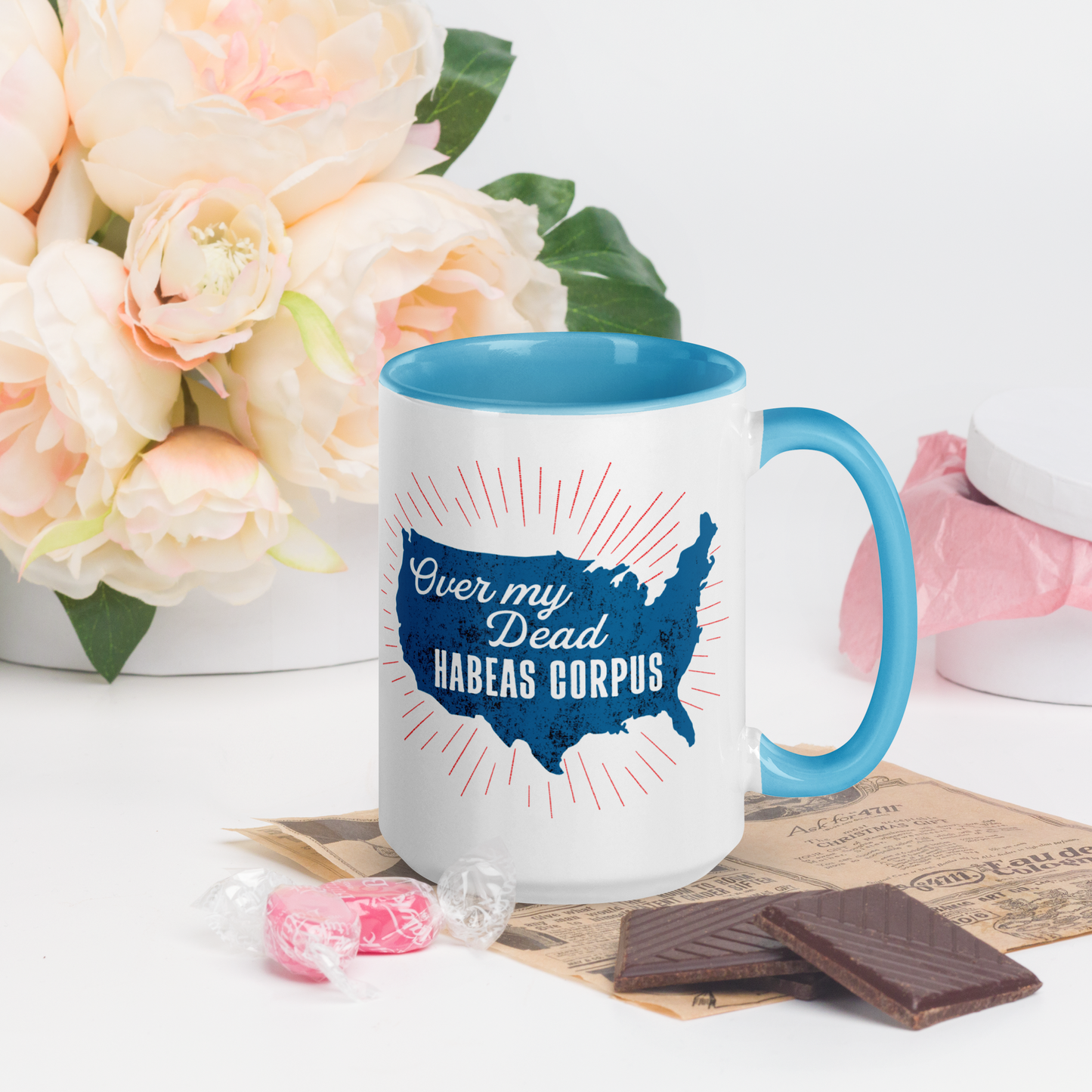 Over My Dead Habeas Corpus 15oz Mug