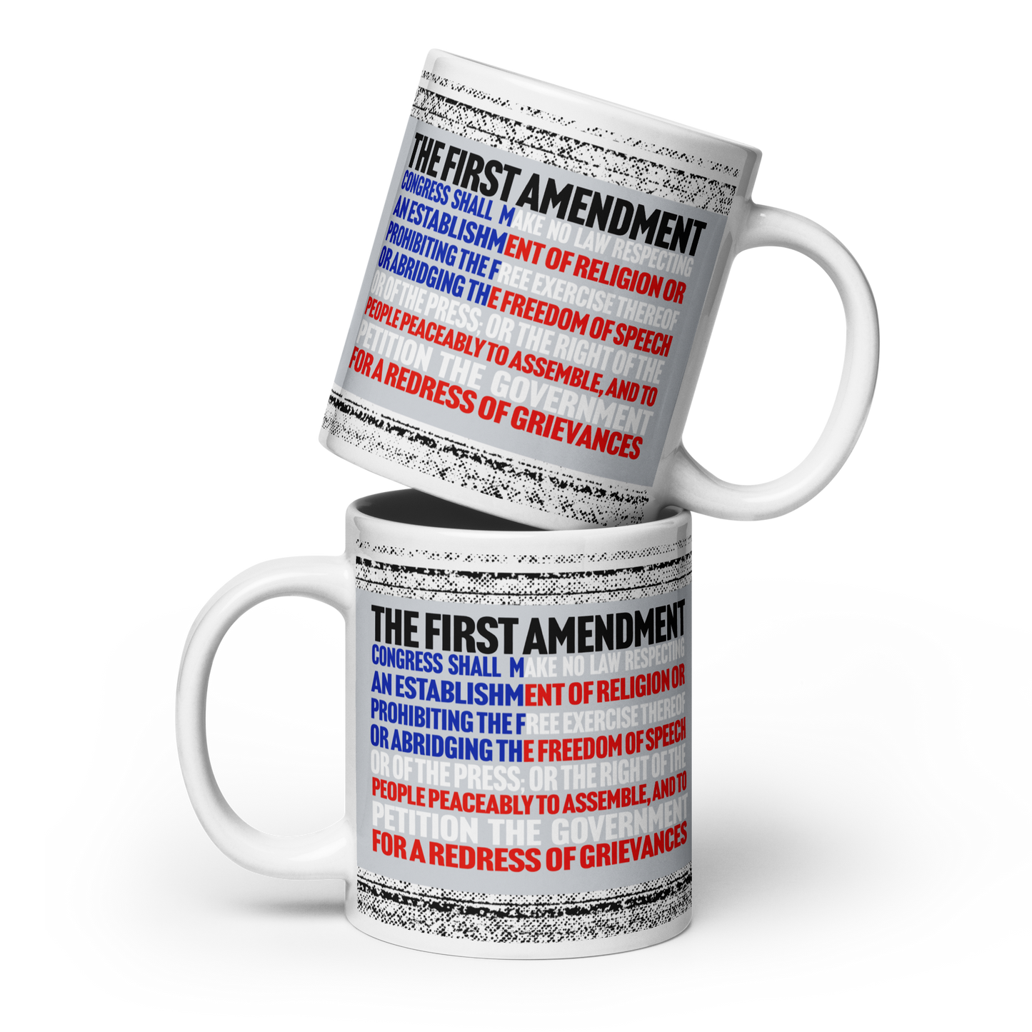 First Amendment Flag- 20oz Mug