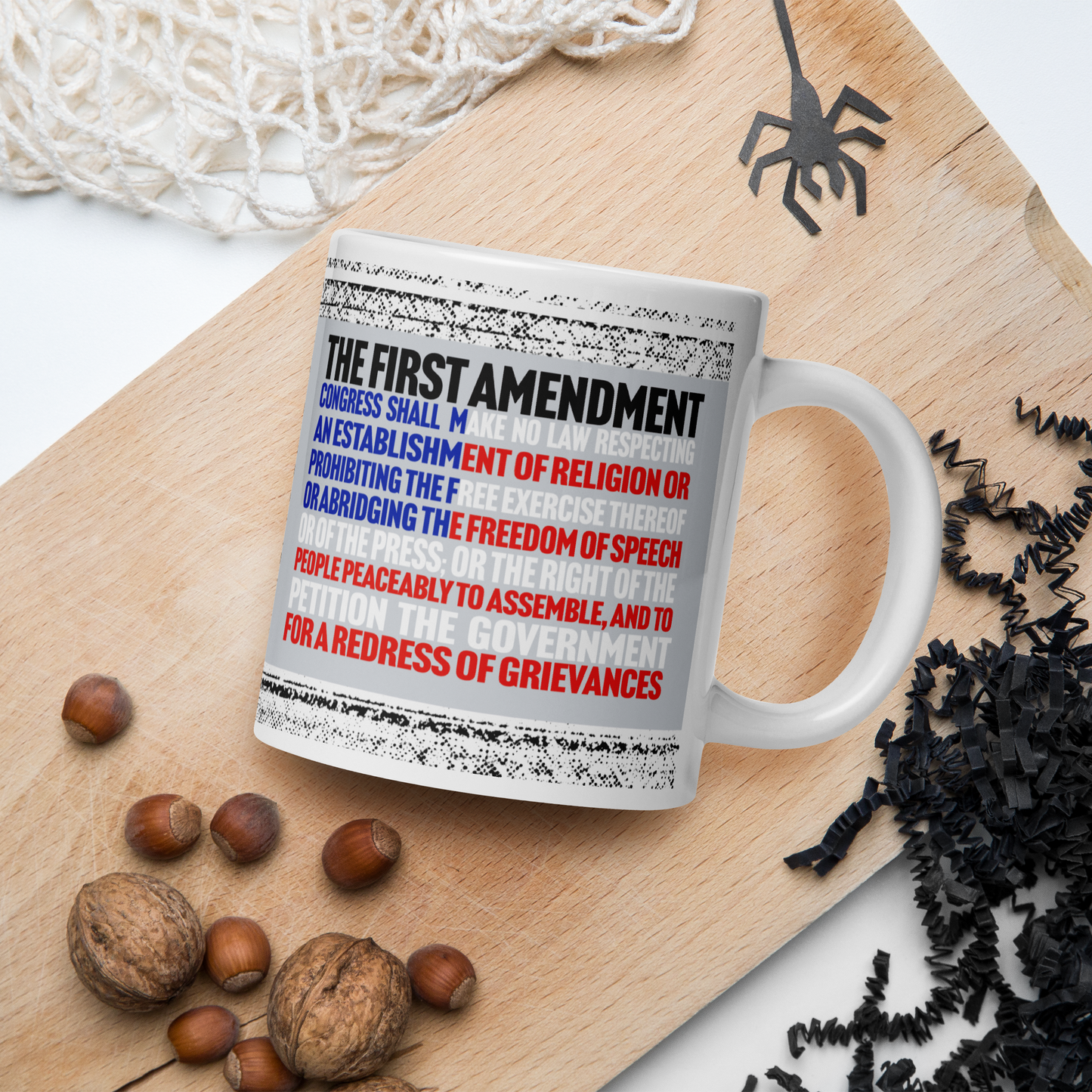 First Amendment Flag- 20oz Mug