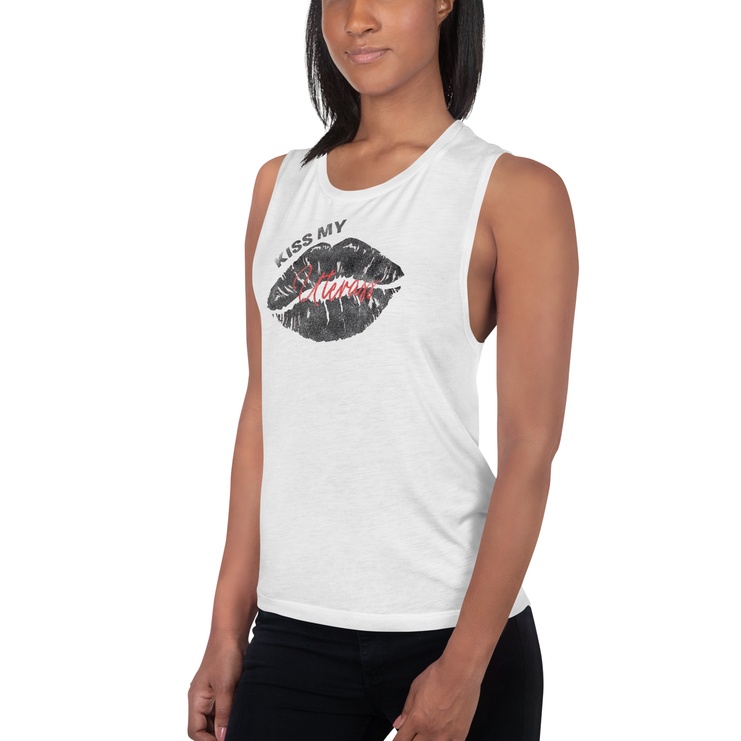 Kiss My UterASS Tank