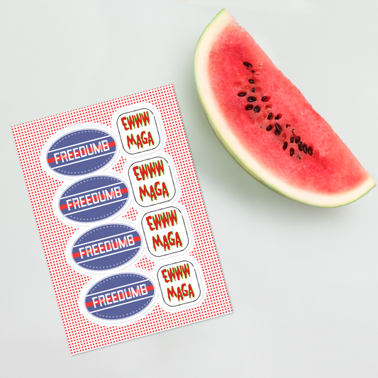Freedumb Sticker Sheet