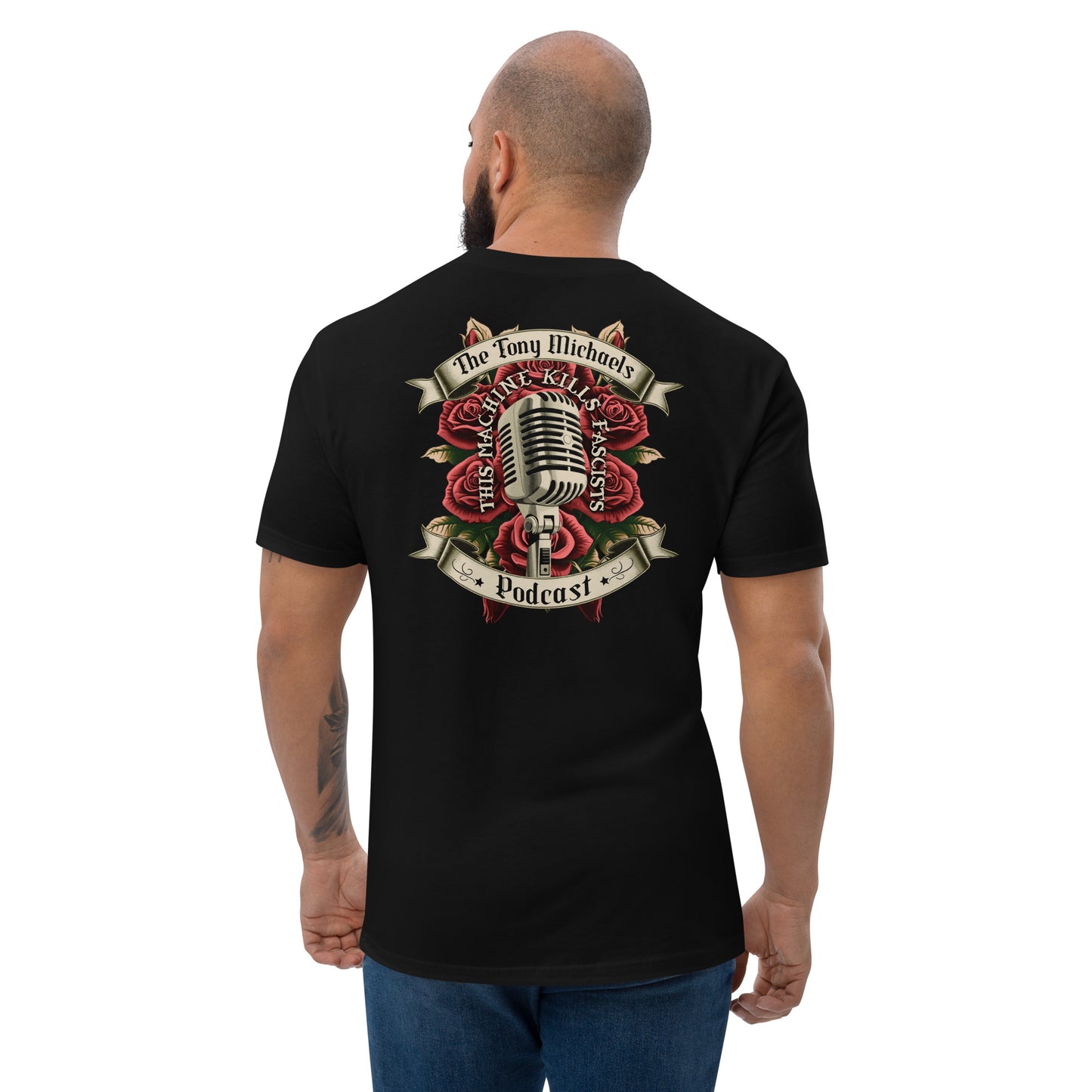 Tattoo Merch Fitted Short Sleeve T-shirt