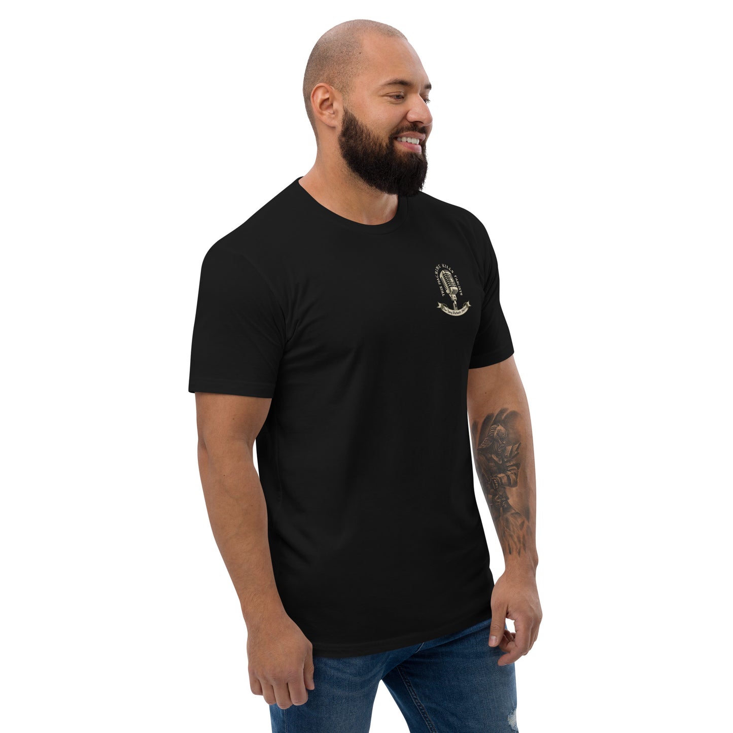 Tattoo Merch Fitted Short Sleeve T-shirt