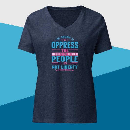 Freedom to Oppress V-Neck Tee