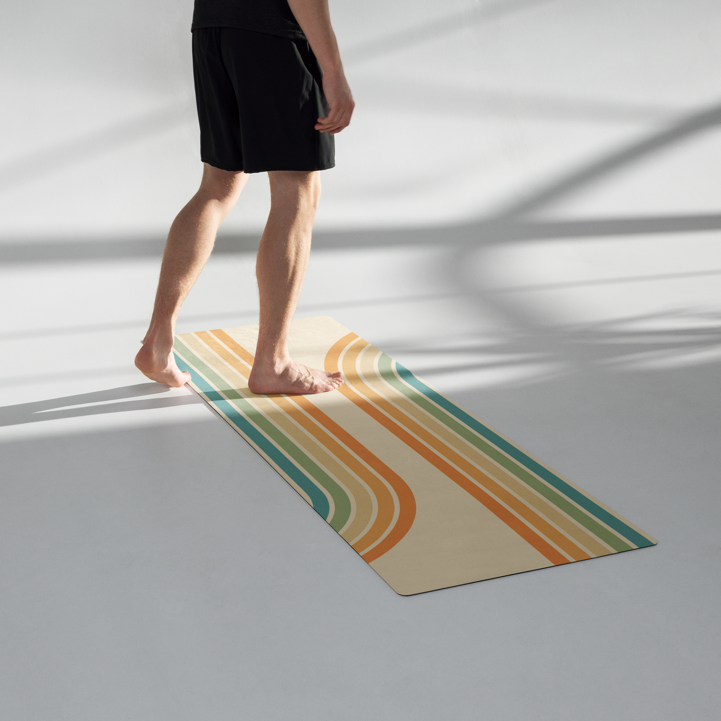 Double Rainbow Yoga Mat