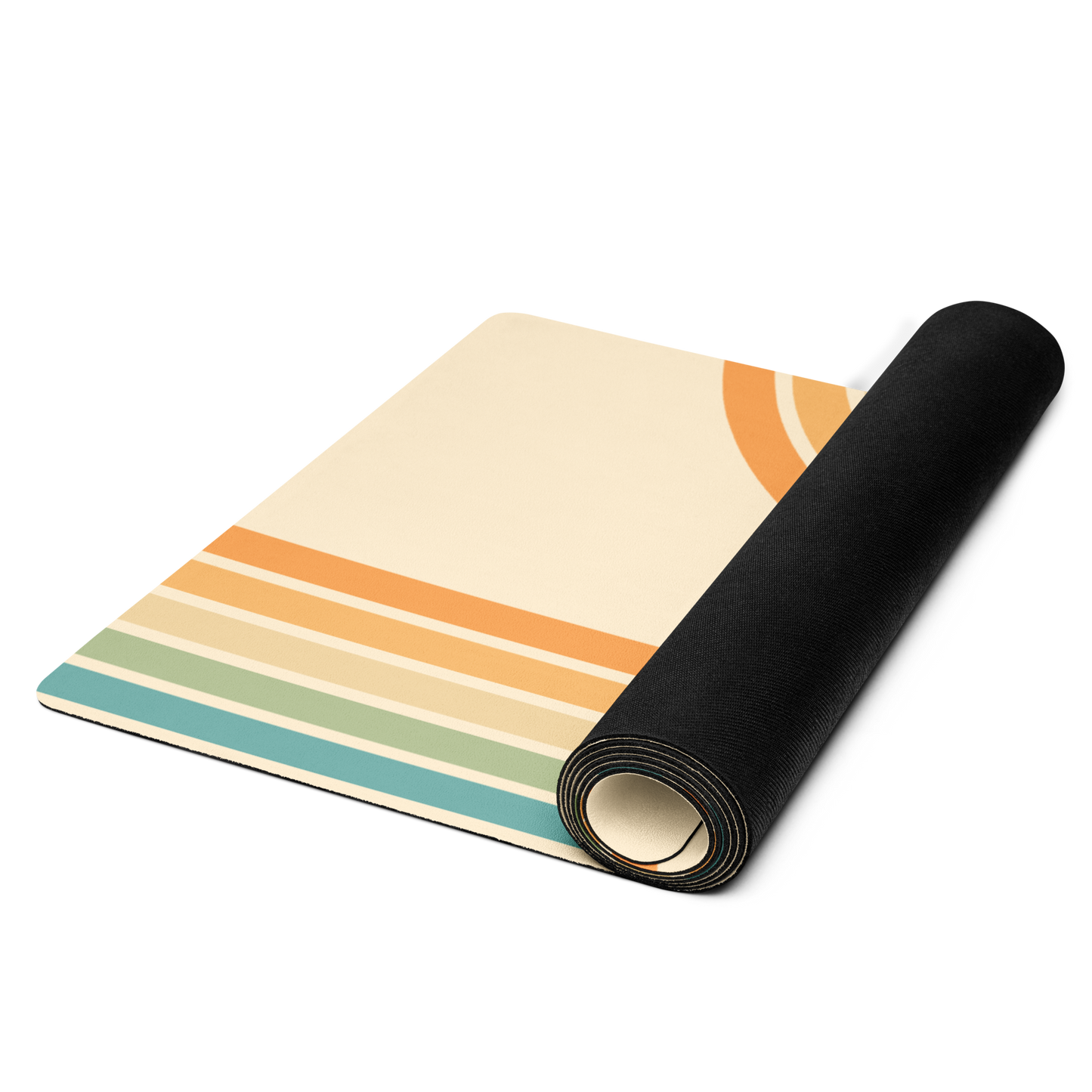 Double Rainbow Yoga Mat